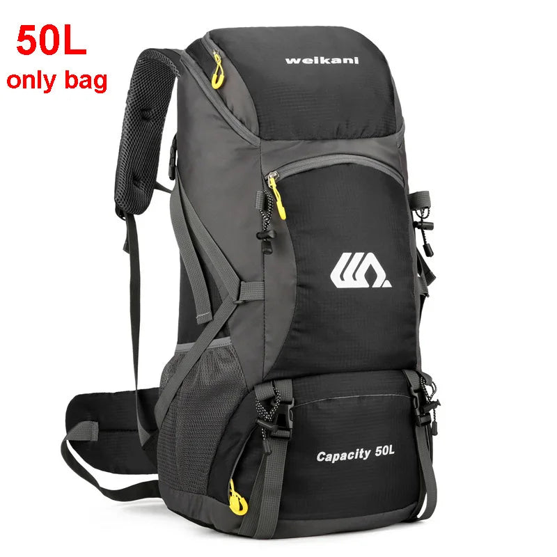 50L Waterproof Travel Backpack – Large Hiking & Camping Rucksack for Men